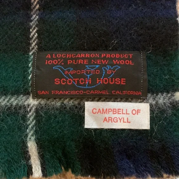 Vintage Pure new wool scarf - Picture 2 of 4